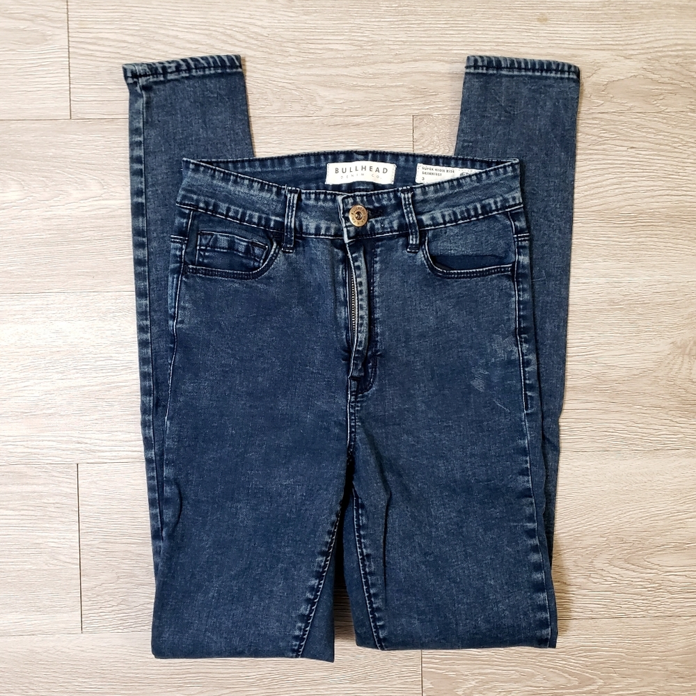 Bullhead super high rise skinny PacSun jeans Size 3 juniors